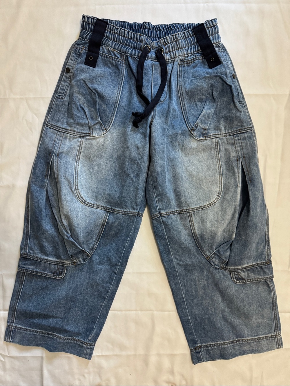 NEW Oli & Hali Detailed Barrel Denim Jeans - Picture 8 of 9